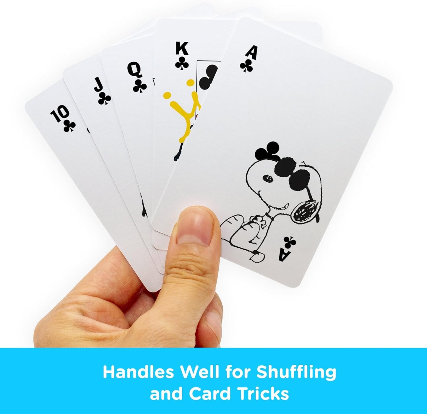 AQUARIUS Peanuts Joe Cool Playing Cards - Joe Cool