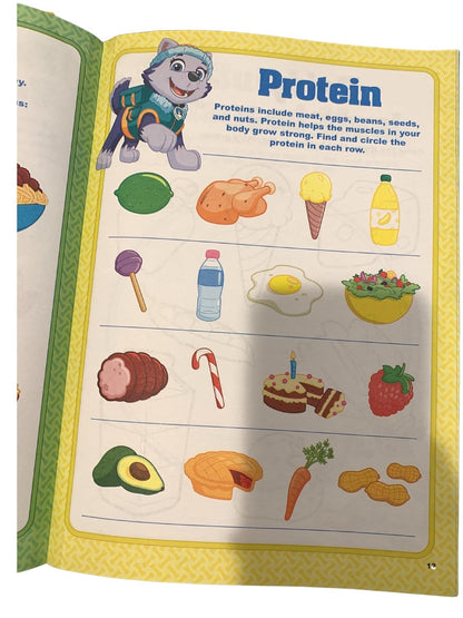 Paw Patrol HEALTHY HEROES WORKBOOK - Children Book