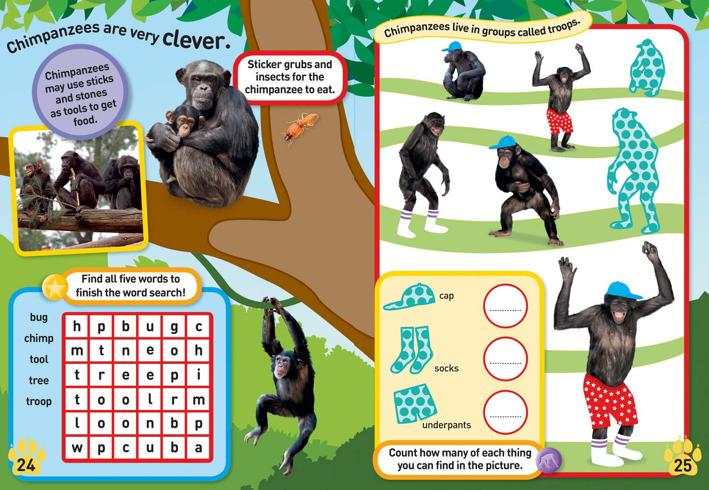 NGK Safari Sticker Activity Book (Special Sales UK Edition)