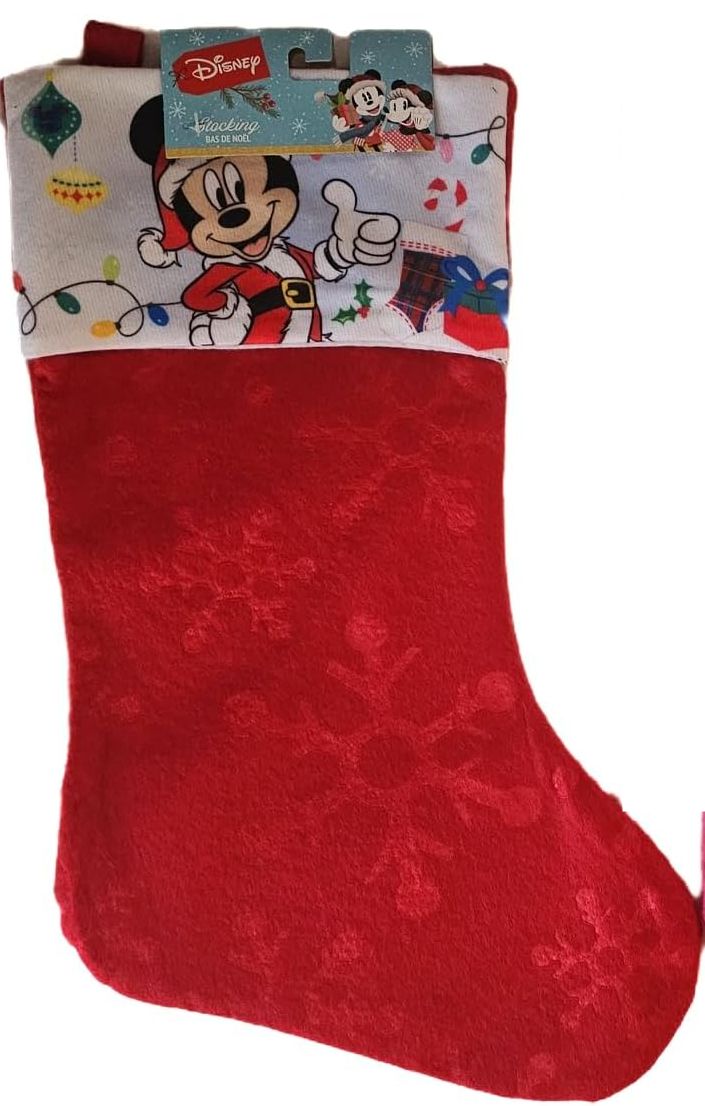 Mickey Mouse Kids Felt Holiday Stocking Home Decor v4