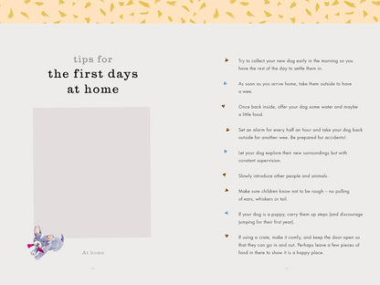 My Dog's First Year: A Journal (Keepsake Gift for Dog Lovers. Hardcover Book