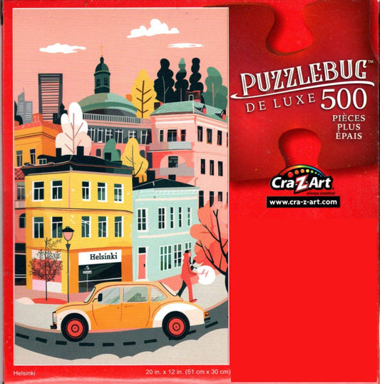 Helsinki - 500 Pieces Deluxe Jigsaw Puzzle