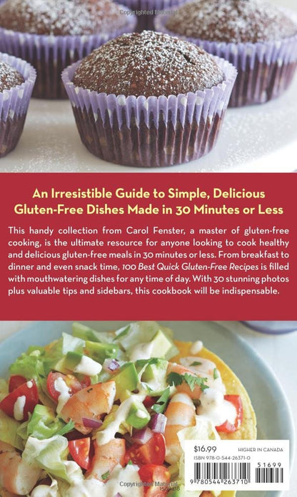 100 Best Quick Gluten-Free Recipes (100 Best Recipes) Hardcover Book