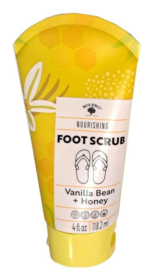 Nourishing Foot Scrub - Vanilla Bean & Honey 4fl oz. 118.2ml