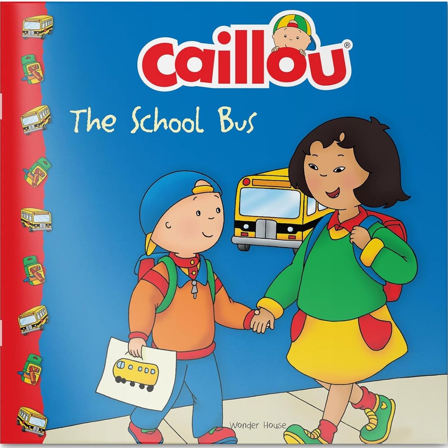 Caillou-The School Bus - Children Book