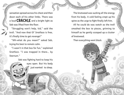 Don't Open the Box! (Grim Falls Academy) Paperback Book