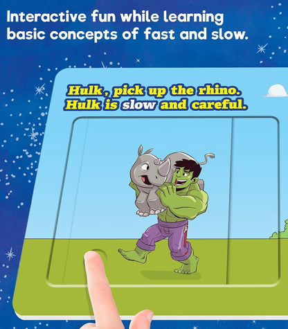 Disney Learning Super Science Fast and Slow Board Book