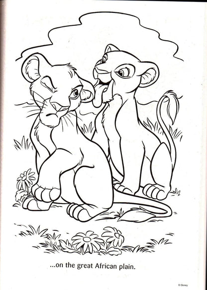 Disney The Lion King - No Worries - Coloring & Activity Book