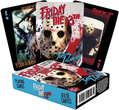 AQUARIUS Friday the 13th Playing Cards - Friday the 13th
