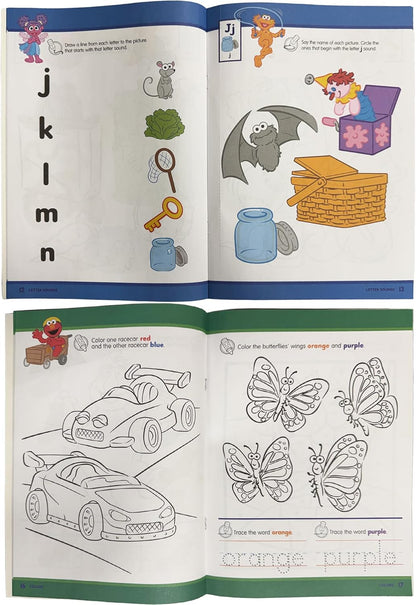 Sesame Street Early Learning Bundle (Workbooks Set of 4)