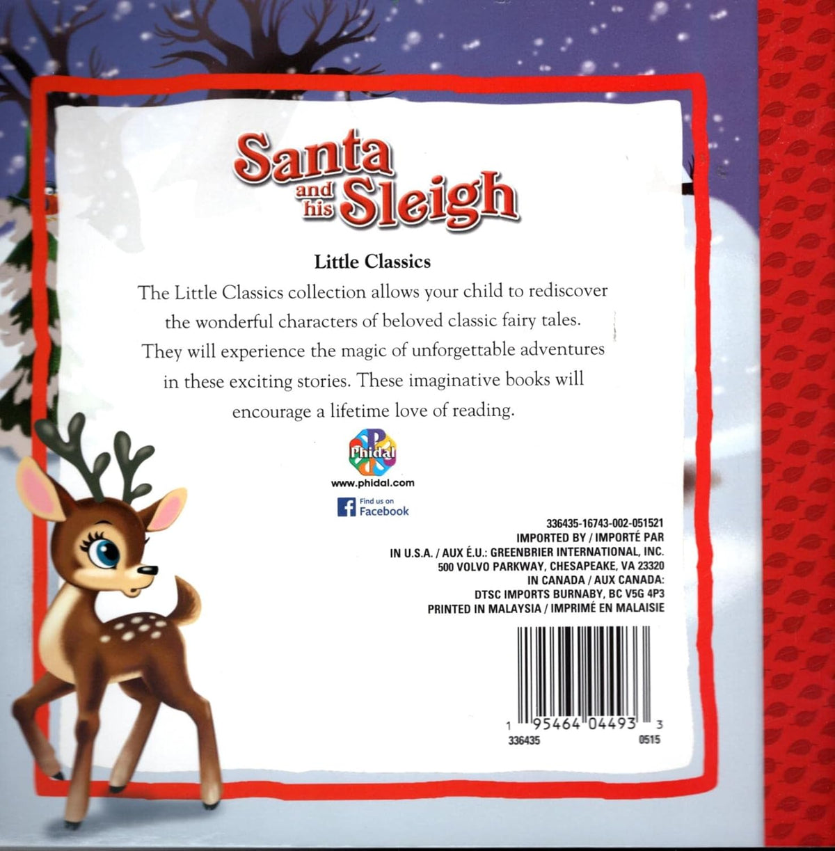 Santa and his Sleigh - Classic Fairy Tales