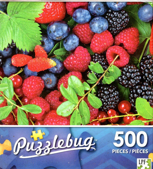 Luscious Summer Berries - 500 Pieces Jigsaw Puzzle
