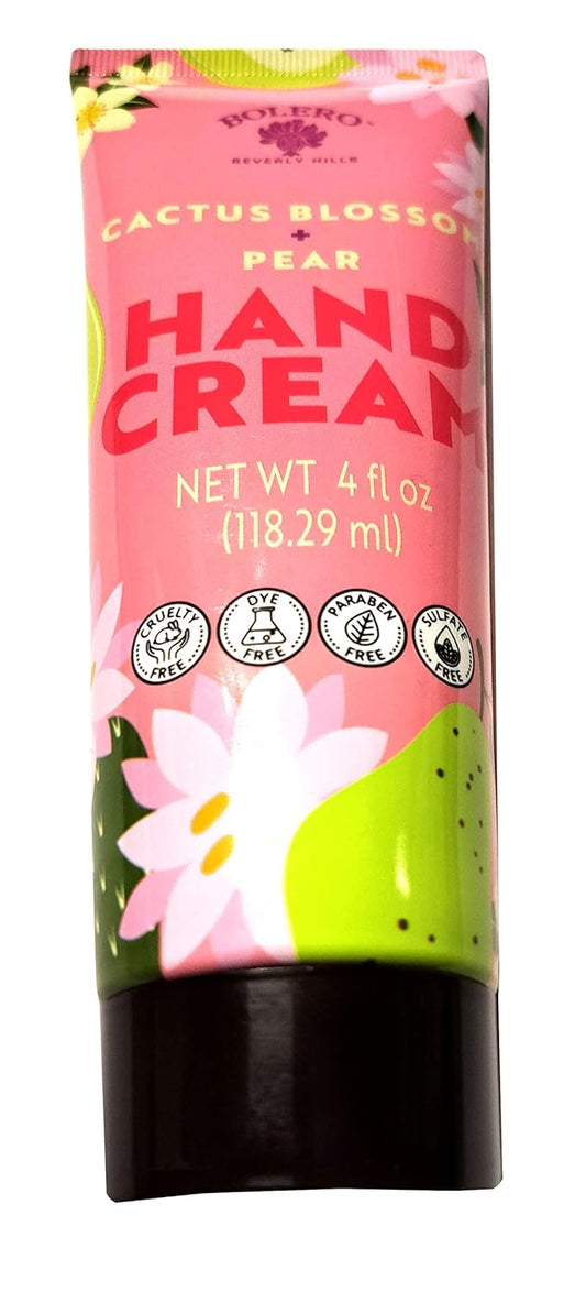 Bolero Hand Cream Cactus Blossom & Pear 4fl oz