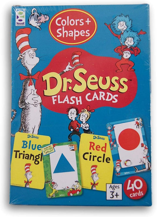 Dr. Seuss Educational Flash Cards - Colors & Shapes