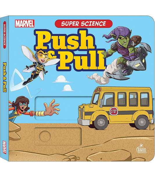 Disney Learning Super Science Push and Pull Board Book PreK