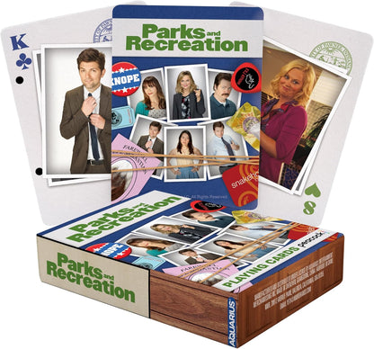 AQUARIUS Parks & Recreation Playing Cards – Parks & Recreation Themed Cards