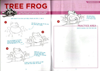 Step-by-Step Tutorial Books - Sea Life and Jungle - (Set of 2 Books)