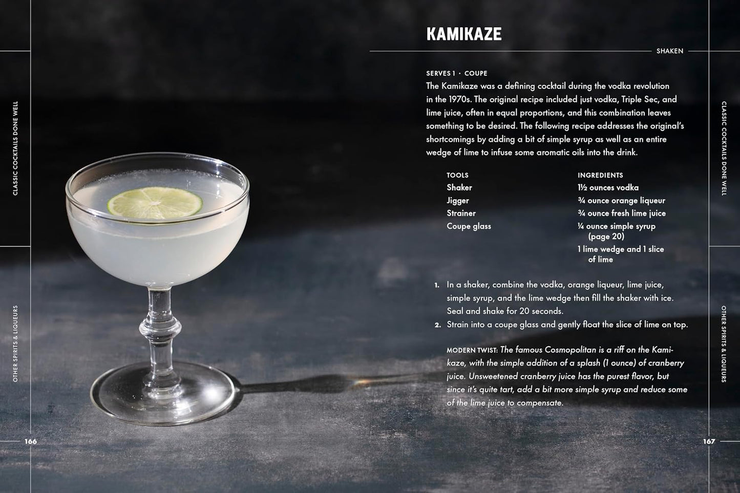 Classic Cocktails Done Well: Tried-and-True Recipes. Hardcover Book