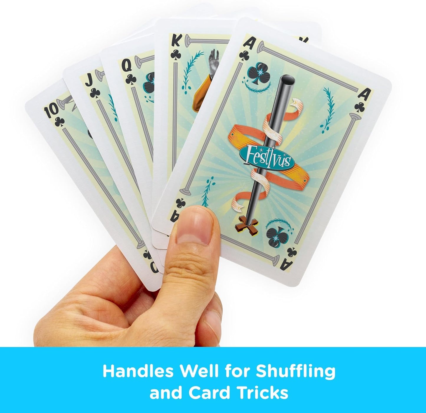 Aquarius Seinfeld Festivus - Playing Cards