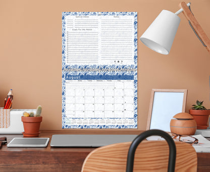 2026 - 2027 Academic Year 12 Months Student Calendar 3-Ring Binder (Edition #019)