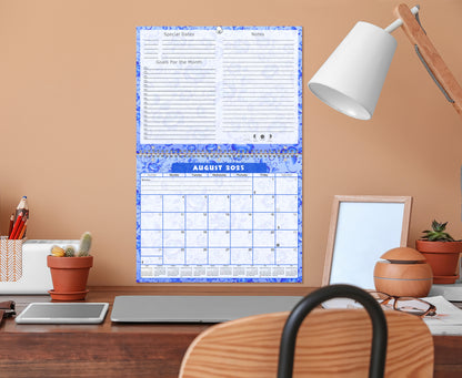 2025 - 2026 Academic Year 12 Months Student Calendar 3-Ring Binder (Edition #024)