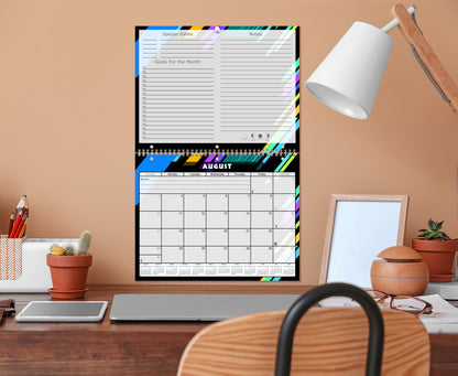 2026 - 2027 Academic Year 12 Months Student Calendar 3-Ring Binder (Edition #012)