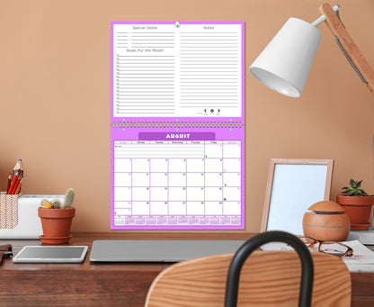 2026 - 2027 Academic Year 12 Months Student Calendar 3-Ring Binder (Edition #05)