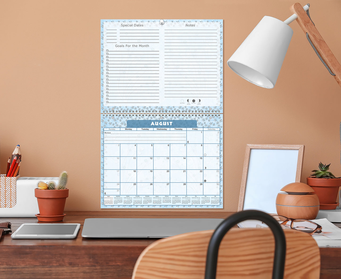2026 - 2027 Academic Year 12 Months Student Calendar 3-Ring Binder (Edition #011)