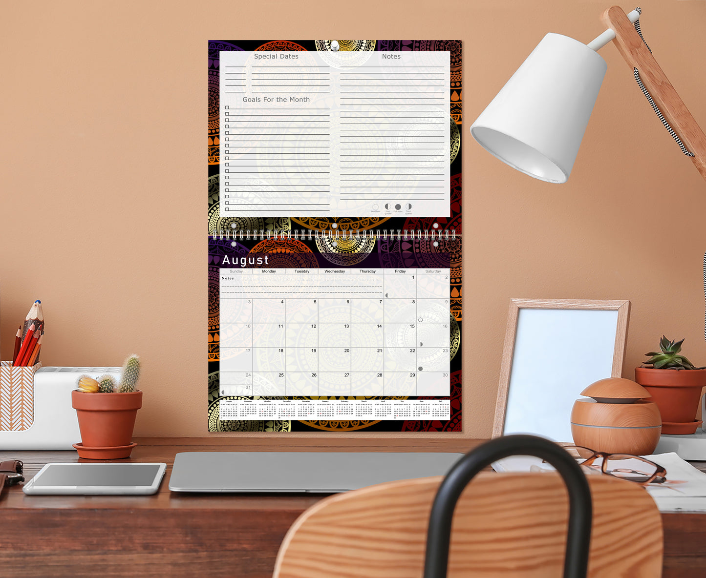 2026 - 2027 Academic Year 12 Months Student Calendar 3-Ring Binder (Edition #015)