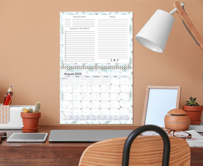2025 - 2026 Academic Year 12 Months Student Calendar 3-Ring Binder (Edition #01)