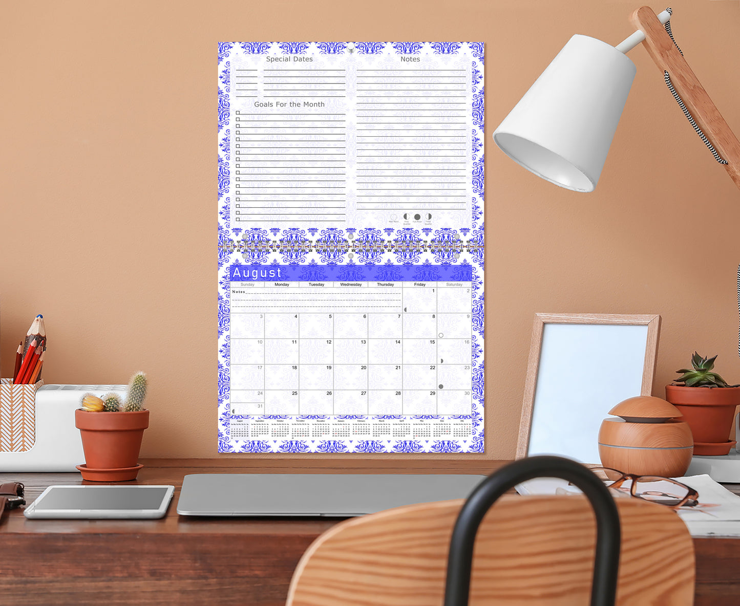 2026 - 2027 Academic Year 12 Months Student Calendar 3-Ring Binder (Edition #018)