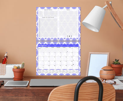 2026 - 2027 Academic Year 12 Months Student Calendar 3-Ring Binder (Edition #018)