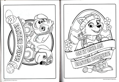 Paw Patrol - Happy Easter, Pups! - Jumbo Coloring & Activity Book