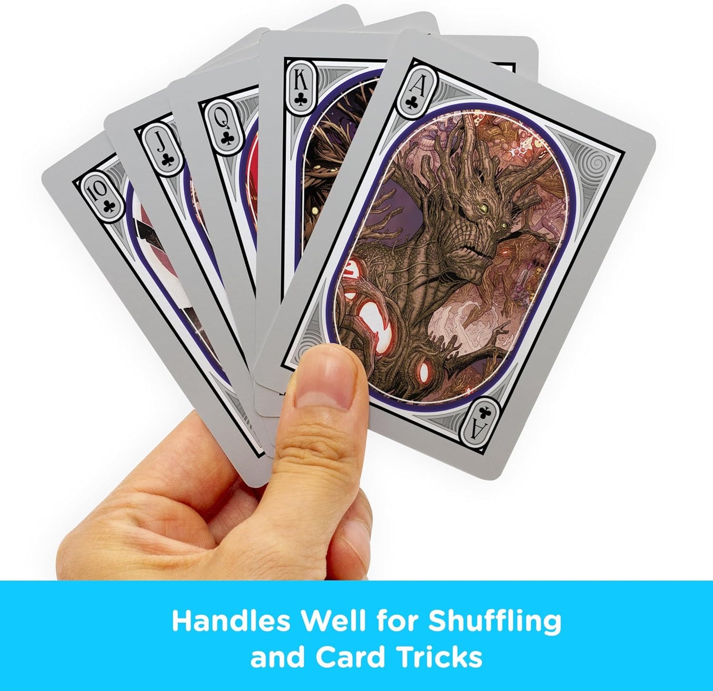 AQUARIUS Marvel Guardians of the Galaxy Rocket & Groot Playing Cards