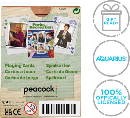 AQUARIUS Parks & Recreation Playing Cards – Parks & Recreation Themed Cards