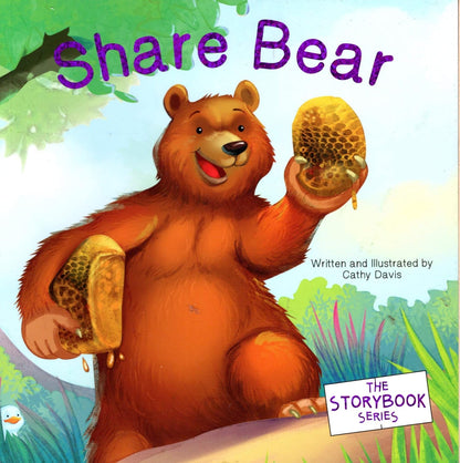 The Storybook Series - Kindness Kitten, Unicorn Wishes, and Share Bear - Children's Book (Set of 3 Books)