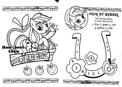 My Little Pony - Jumbo Coloring & Activity Book (Set of 4 Books)
