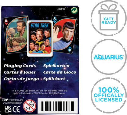 Aquarius Star Trek Original Series - Playing Cards