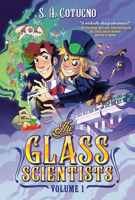 The Glass Scientists: Volume One: A Graphic Novel Paperback Book