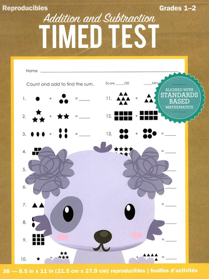 Teaching Tree Addition and Subtraction Word Problems Reproducible Educational Workbook - Grades 1-2