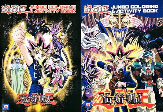 Yu-Gi-Oh! Jumbo Coloring & Activity Book Set of 2