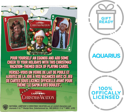 AQUARIUS Christmas Vacation Playing Cards - Christmas Vacation