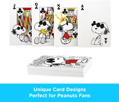 AQUARIUS Peanuts Joe Cool Playing Cards - Joe Cool