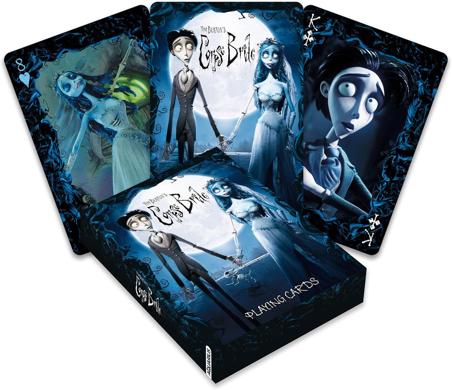 AQUARIUS Corpse Bride Playing Cards – Corpse Bride