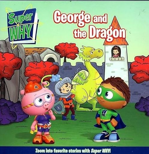Super Why - George and the Dragon, Hansel and Gretel - Children's Book Set of 2