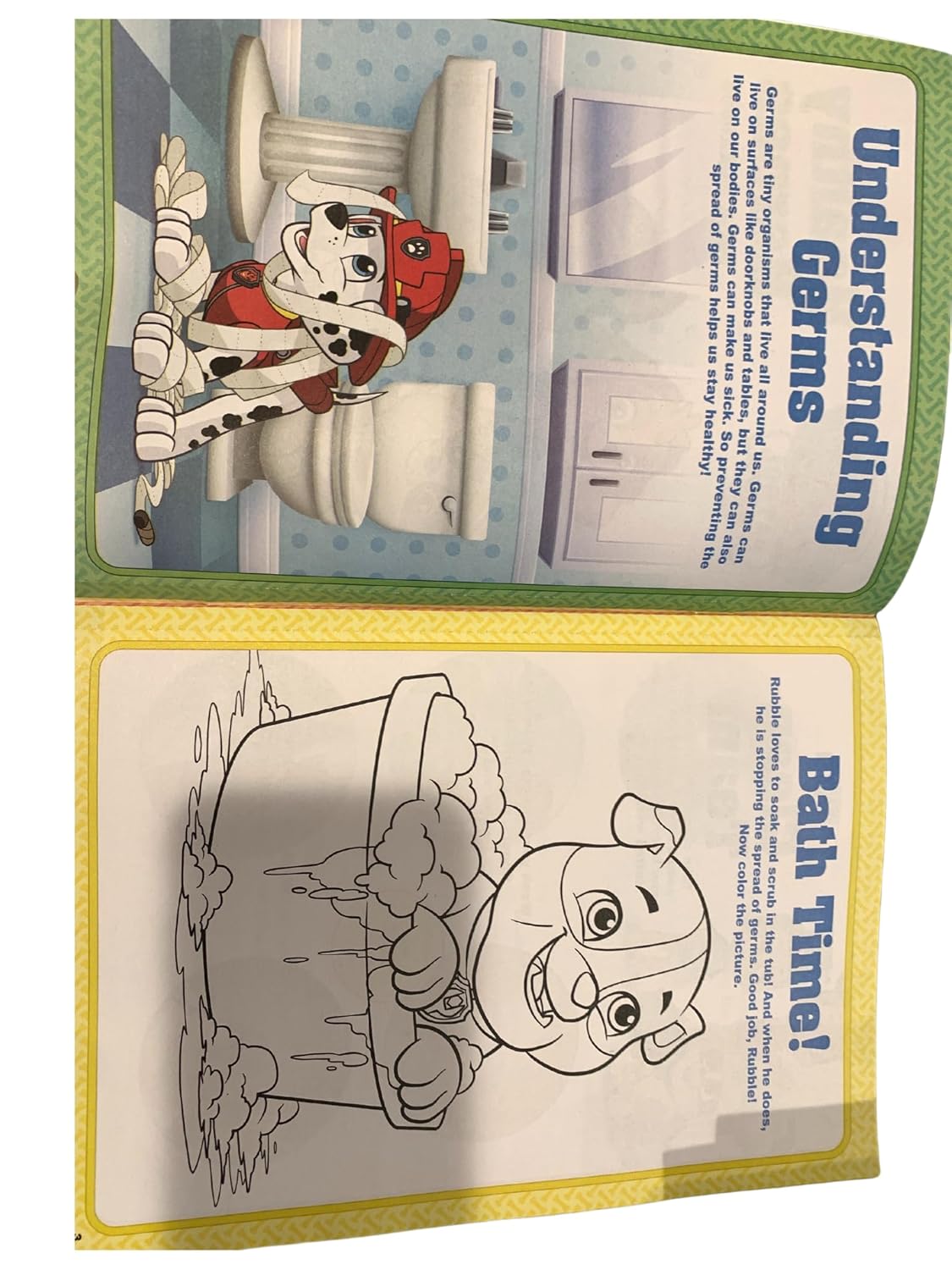 Paw Patrol HEALTHY HEROES WORKBOOK - Children Book