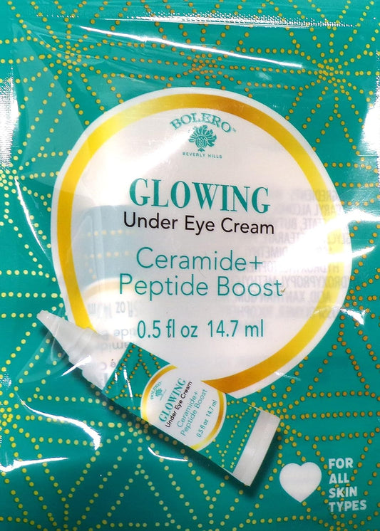 Glowing Under Eye Cream Ceramide + Peptide Boost 5fl oz (14.7ml)