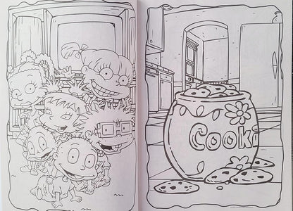 Rugrats - Jumbo Coloring and Activity Book (Set of 2 Books)