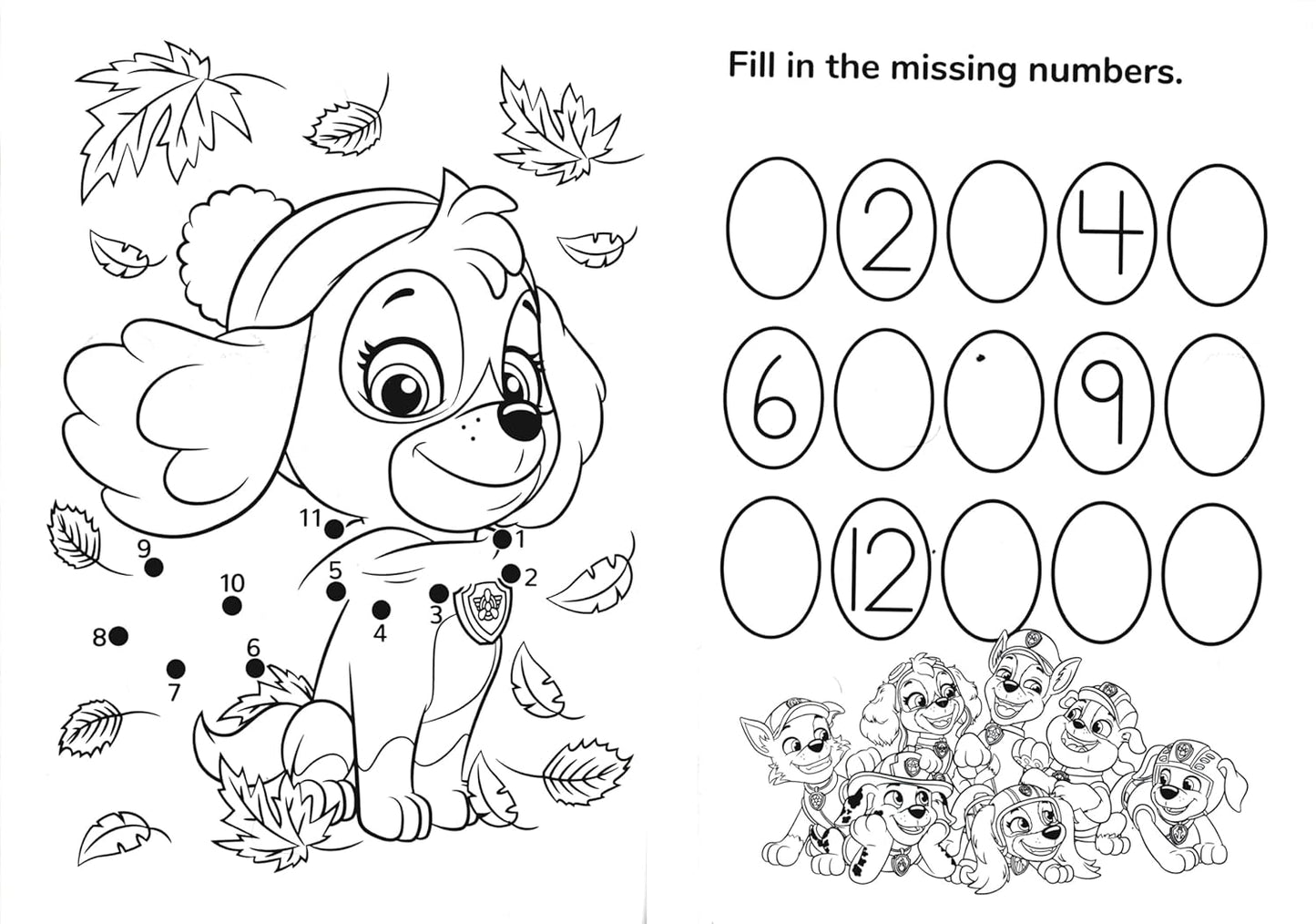 Nickelodeon PAW Patrol & Rubble & Crew Dot-To-Dot Activity Book Set - 2-Pack