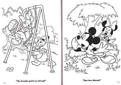 Disney Mickey Friends & Minnie - Jumbo Coloring & Activity Book (Set of 2 Books)
